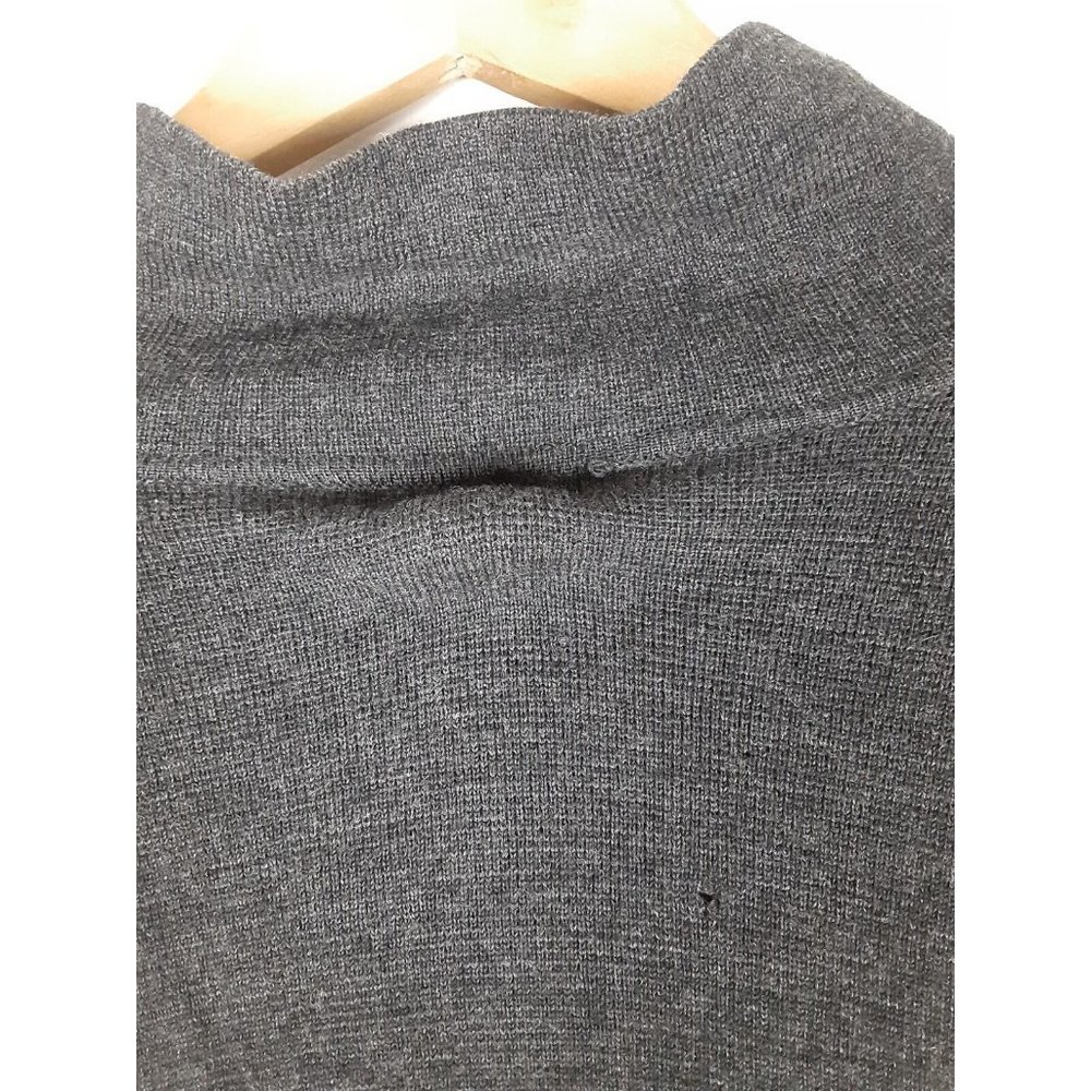 Lauren Ralph Lauren Women's Gray Merino Wool Crest Cardigan  Sweater Blazer XL - Picture 9 of 16